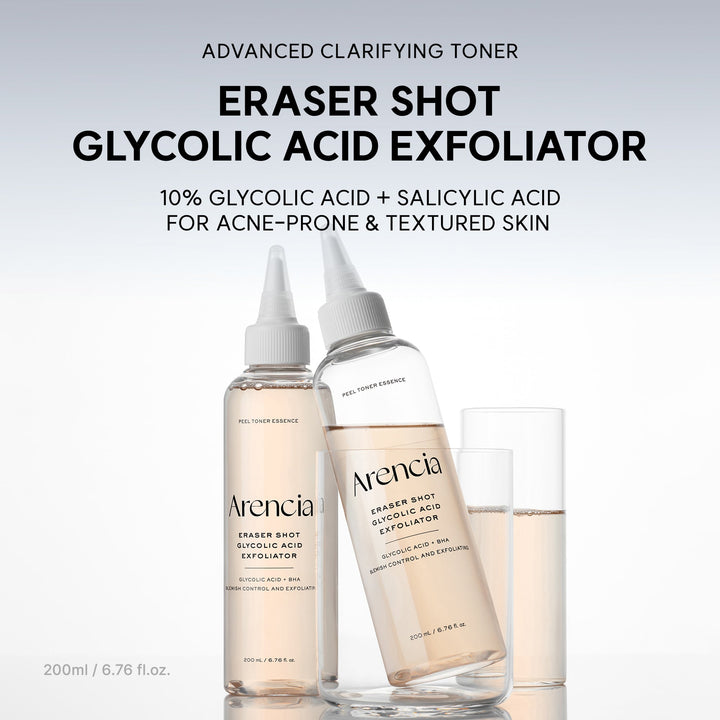 Arencia Eraser Shot Glycolic Acid Exfoliator 200ml