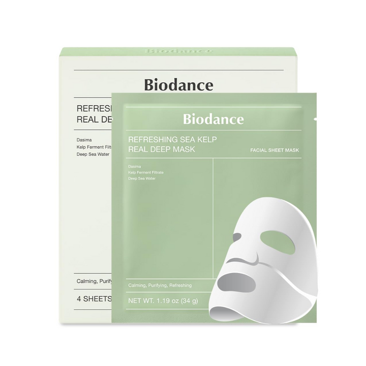 Biodance Refreshing Sea Kelp Real Deep Mask 4pc Pack