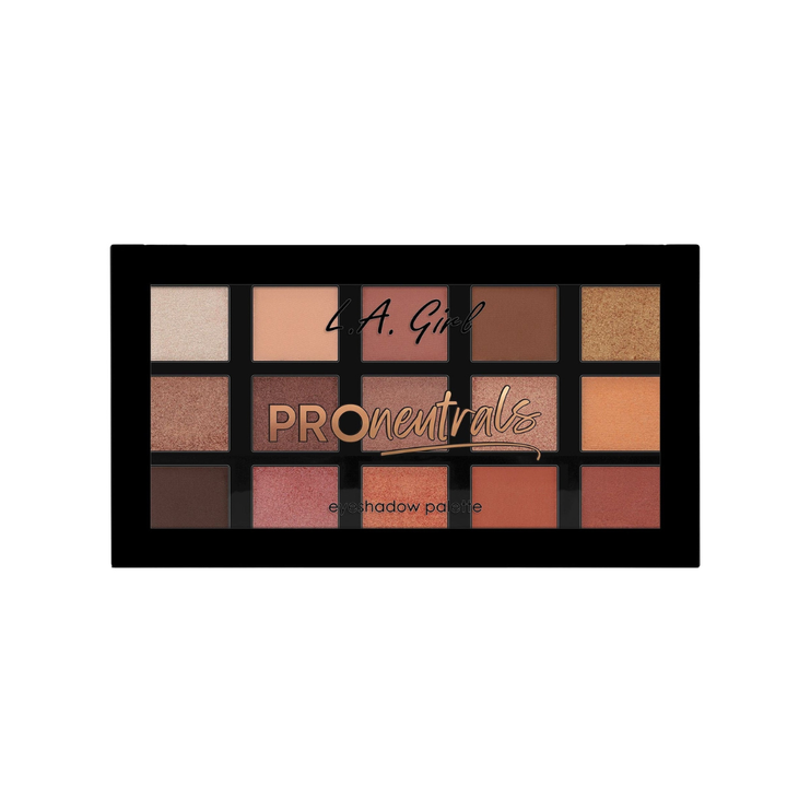 LA Gitl PRO Shadow Eye Palette in Pro Nuetrals - 15 Colours