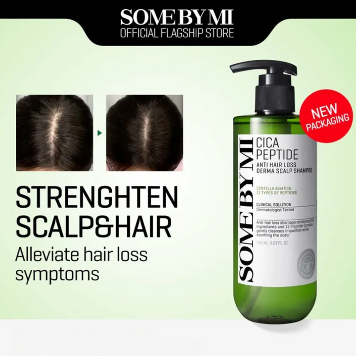 SOME BY MI Cica Peptide Anti Hair Loss Derma Scalp Shampoo 285ml