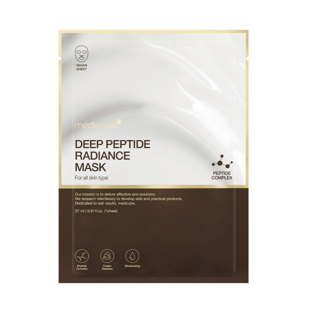 Medicube Deep Peptide Radiance Mask - 1 Sheet Mask