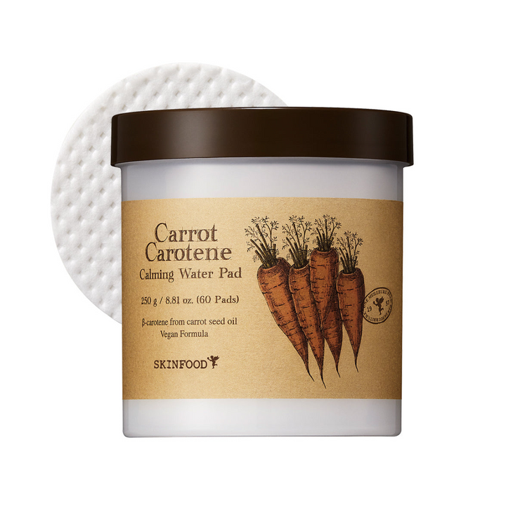 SKINFOOD Carrot Carotene Calming Water Pad 60 Pads