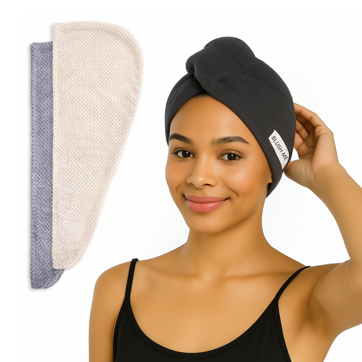 Blush Me Wrap Me Up Microfiber Hair Towel