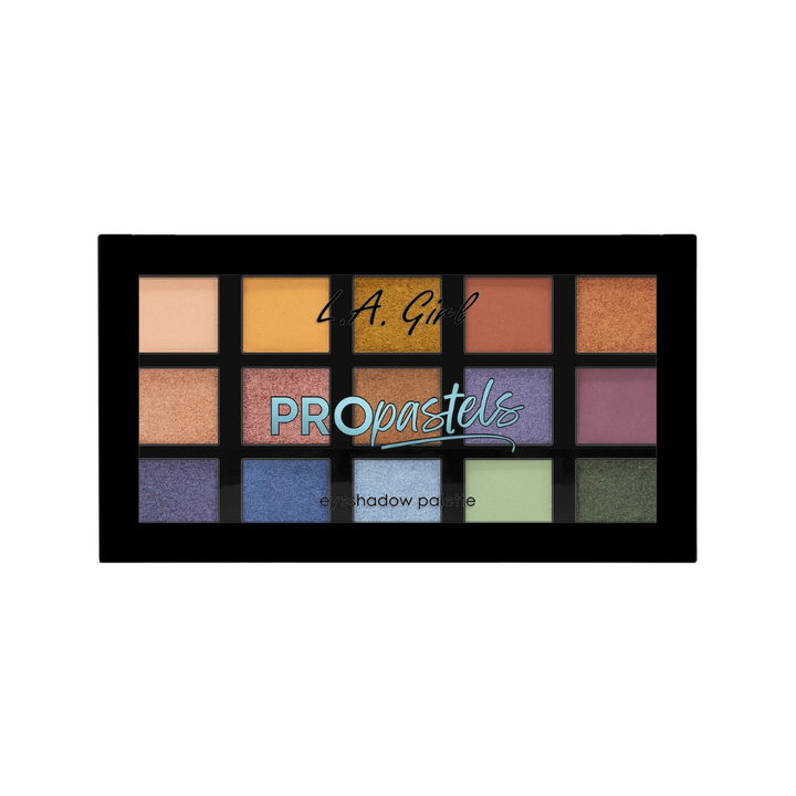 LA Gitl PRO Shadow Eye Palette in Pro Pastels - 15 Colours