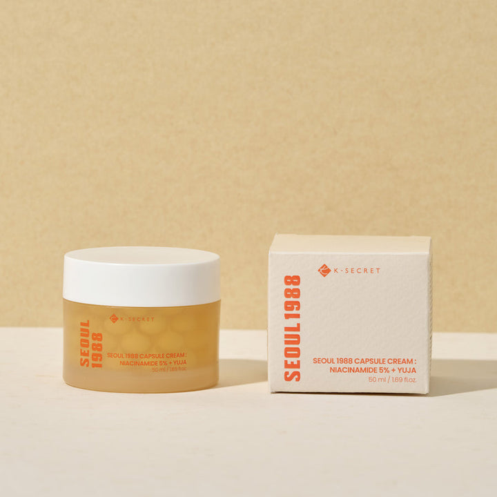 KSECRET Capsule Cream : Niacinamide 5% + Yuja 50ml
