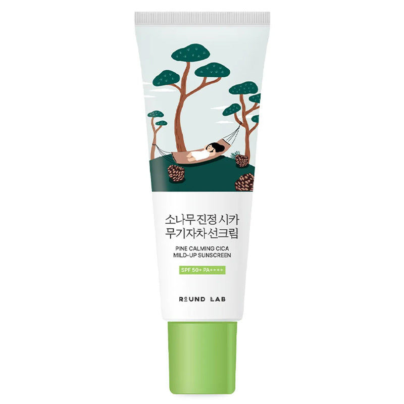 Round Lab Pine Calming Cica Mild Up Sunscreen 40ml SPF 50+ PA++++
