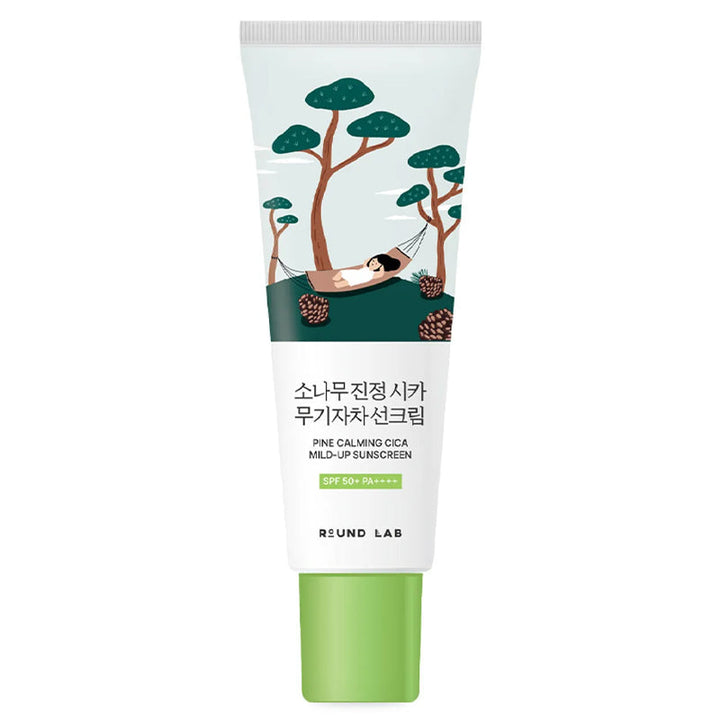 Round Lab Pine Calming Cica Mild Up Sunscreen 40ml SPF 50+ PA++++
