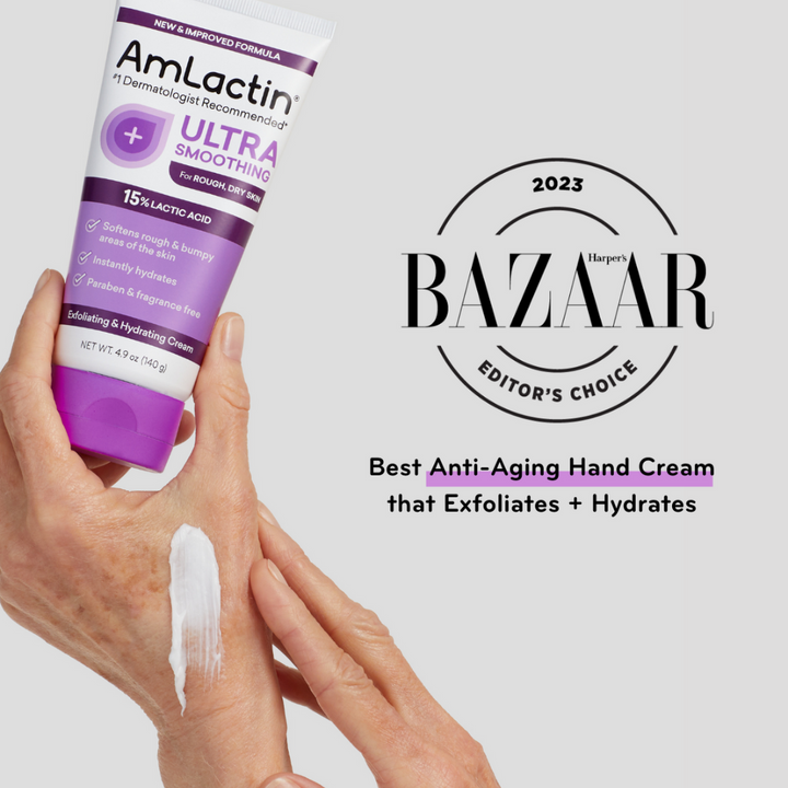 AmLactin Ultra Smoothing Cream with 15% Lactic Acid AHA 140g