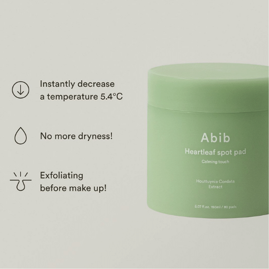 Abib Heartleaf Spot Pad Calming Touch 80 Pads
