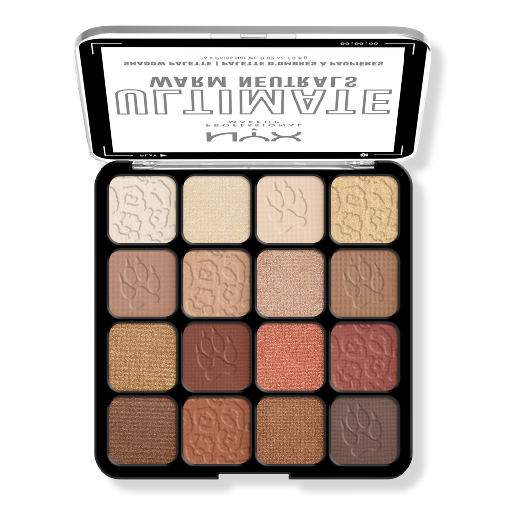 NYX Ultimate Eyeshadow Palette Warm Neutrals