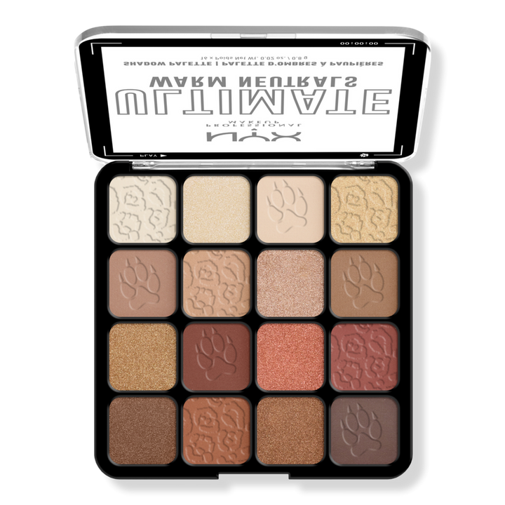 NYX Ultimate Eyeshadow Palette Warm Neutrals