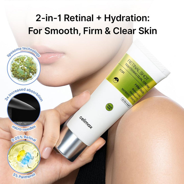 Celimax The Vita-A Retinal Shot Tightening Dual Cream 50ml