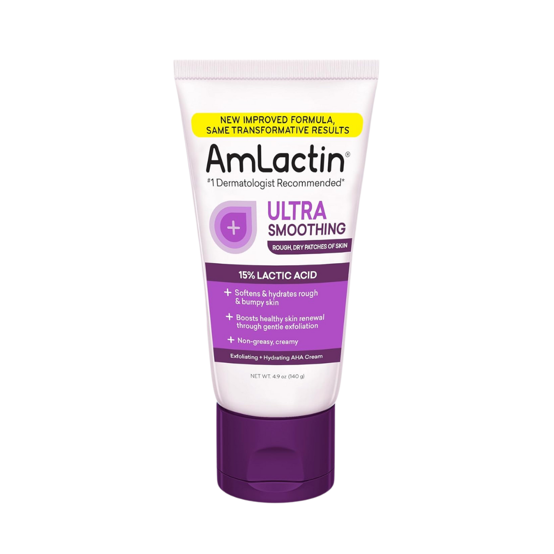AmLactin Ultra Smoothing Cream with 15% Lactic Acid AHA 140g