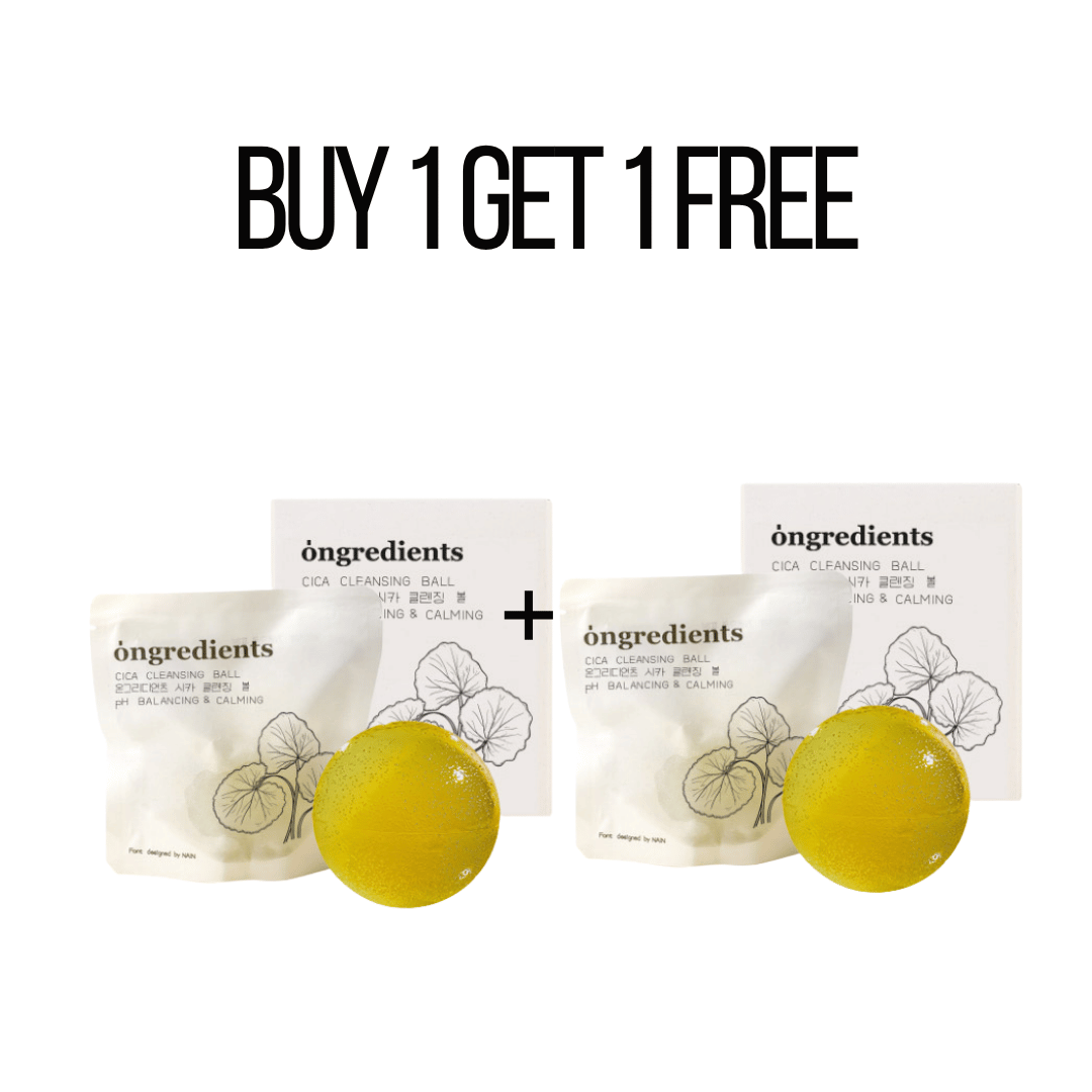 BUY 1 GET 1 FREE - Ongredients Jeju Green Tea Cleansing Ball