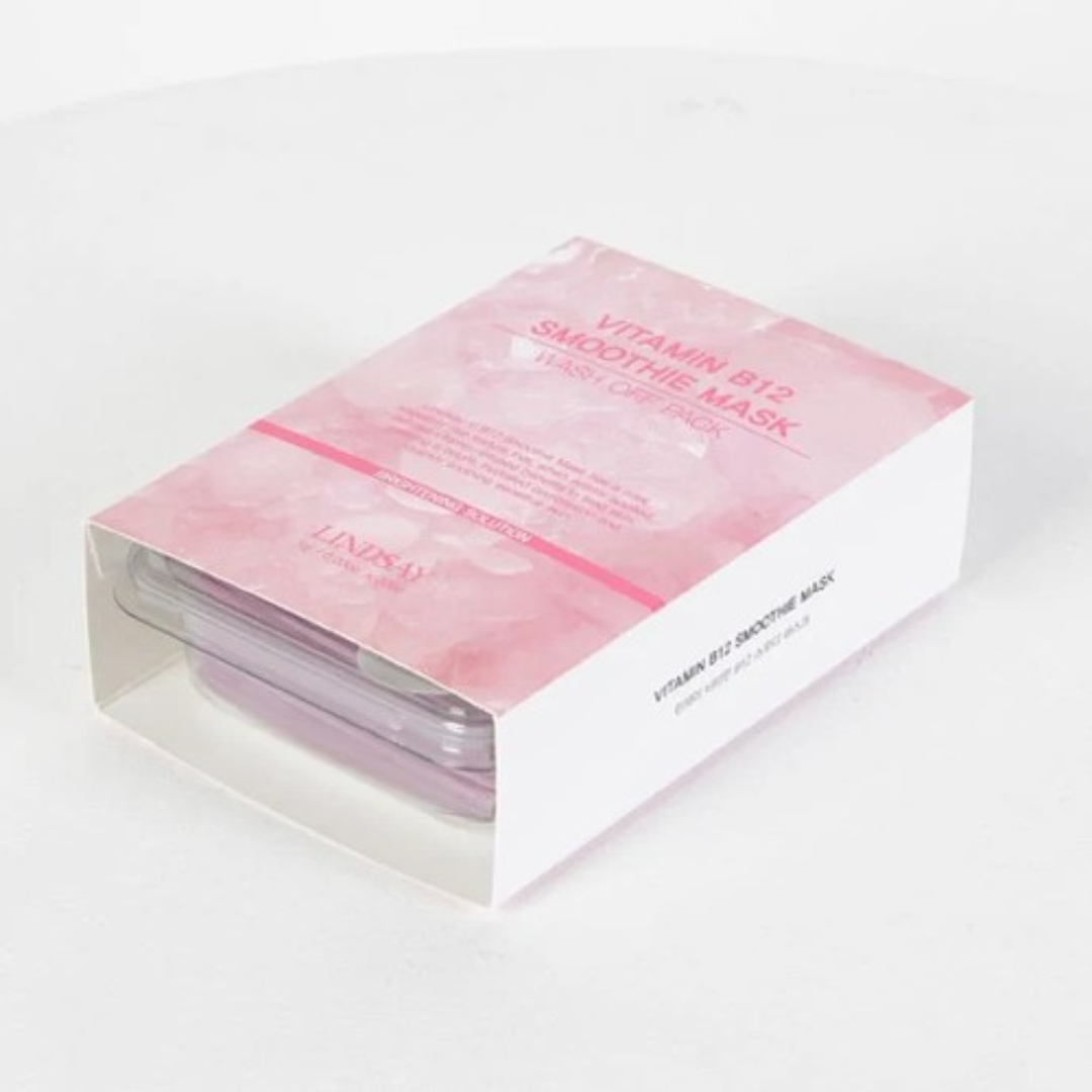 Lindsay Vitamin B12 Ice Smothie Mask Wash Off Pack 1g 20Pc Pack