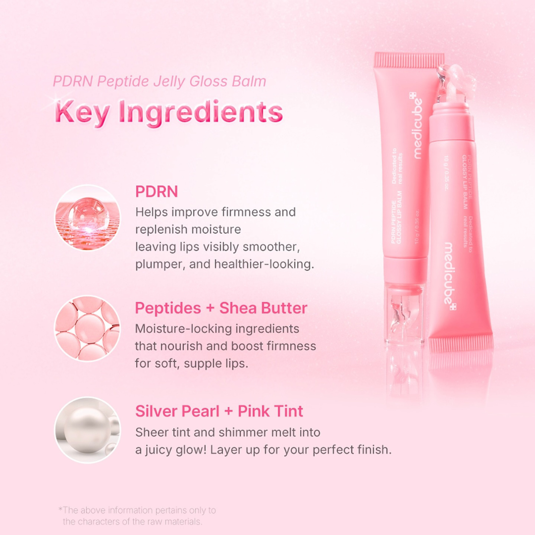 Medicube PDRN Peptide Glossy Lip Balm 10g