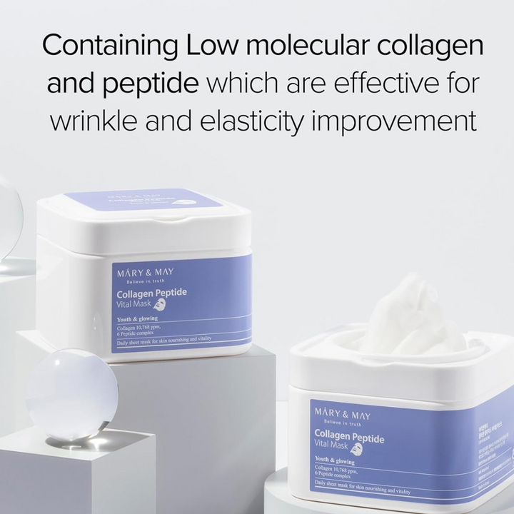 Mary & May Collagen Peptide Vital Mask