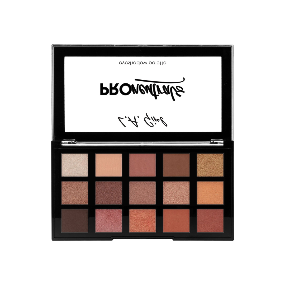 LA Gitl PRO Shadow Eye Palette in Pro Nuetrals - 15 Colours