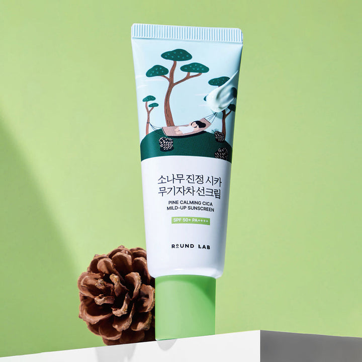 Round Lab Pine Calming Cica Mild Up Sunscreen 40ml SPF 50+ PA++++
