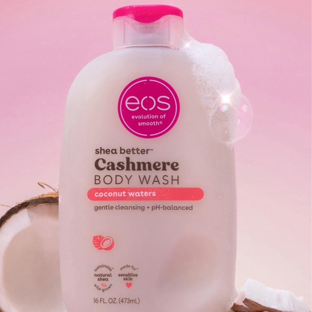 EOS Cashmere Body Wash in Coconut Waters 473ml