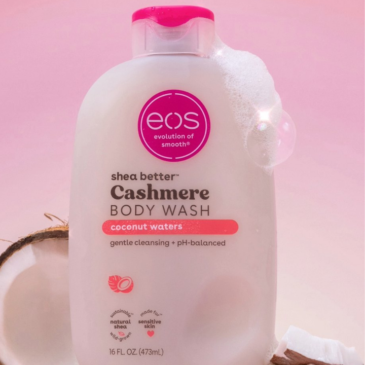 EOS Cashmere Body Wash in Coconut Waters 473ml