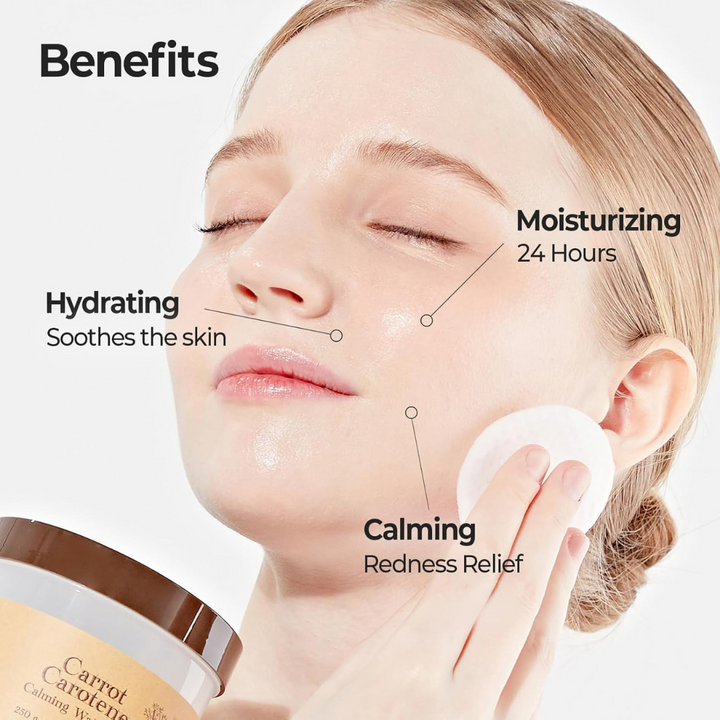 SKINFOOD Carrot Carotene Calming Water Pad 60 Pads