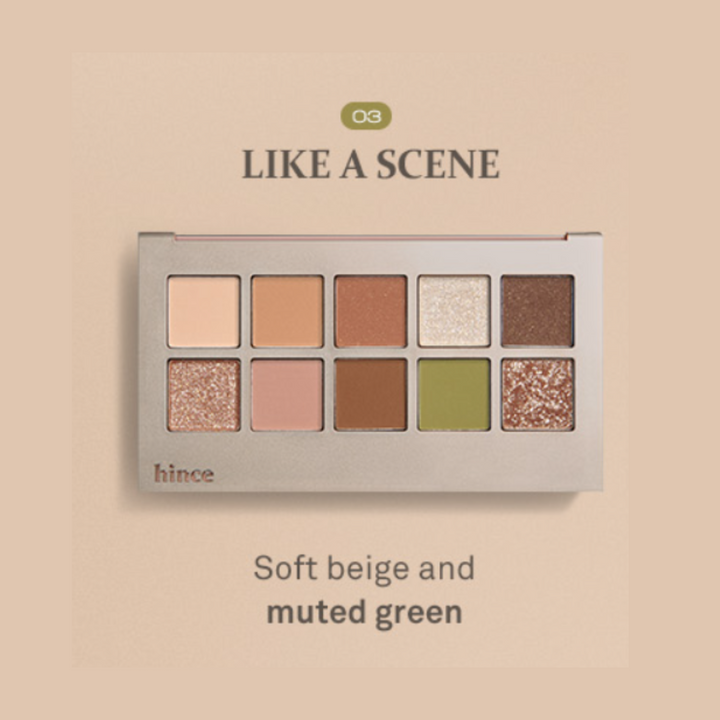 HINCE New Depth Eyeshadow Palette in Like a Scene