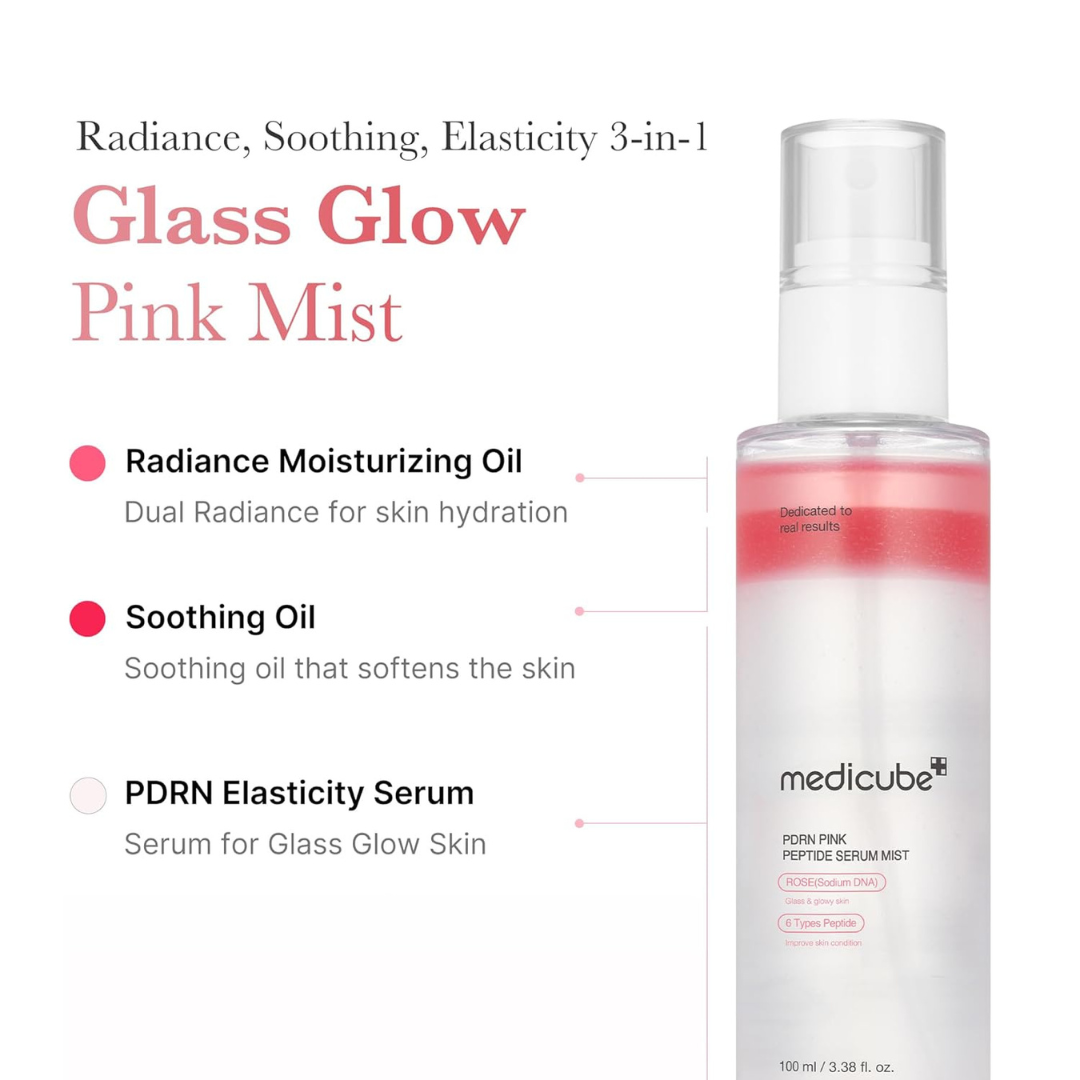 Medicube PDRN Pink Peptide Serum Mist 100ml