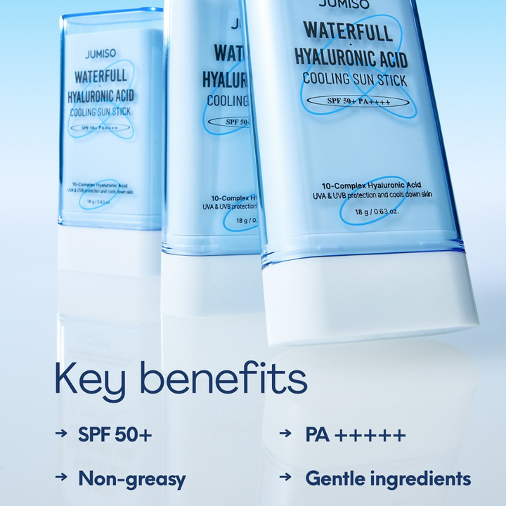 JUMISO Waterfull Hyaluronic Acid Cooling Sun Stick SPF50+ PA++++