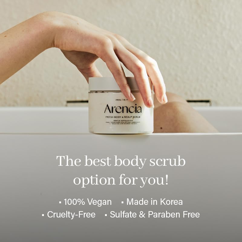 Arencia Cloud Body & Scalp Scrub 260g
