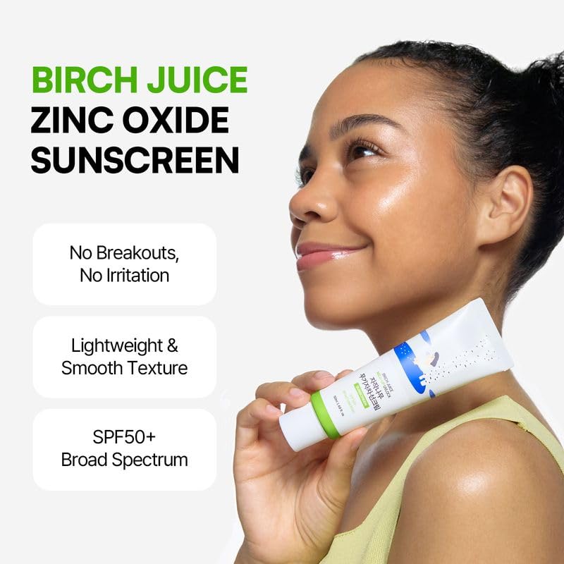 Round Lab Birch Juice Moisturizing Mild Up Sunscreen SPF 50+ PA++++ 50ml