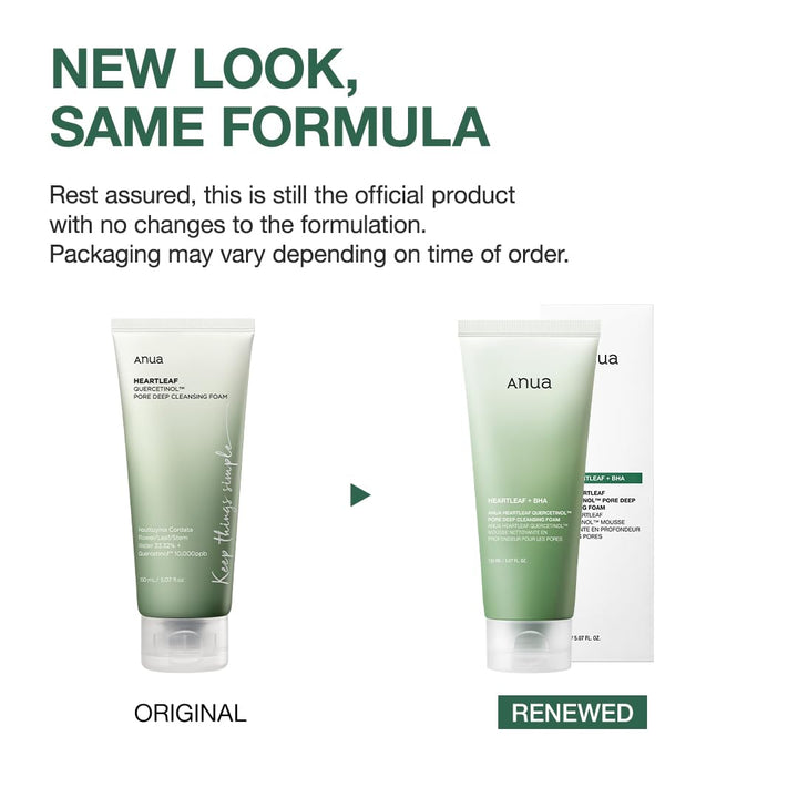 ANUA Heartleaf Quercetinol Pore Deep Cleansing Foam 150ml