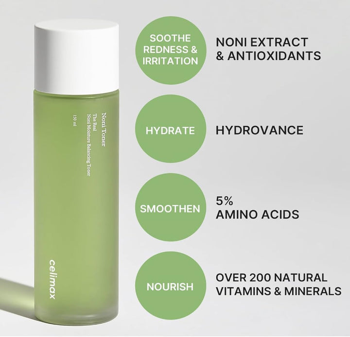 Celimax The Real Noni Moisture Balancing Toner 150ml