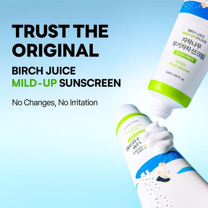 Round Lab Birch Juice Moisturizing Mild Up Sunscreen SPF 50+ PA++++ 50ml