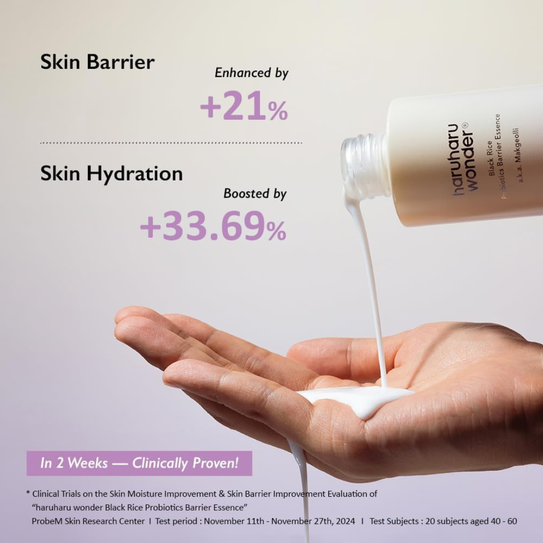 HaruHaru Wonder Black Rice Probiotics Barrier Essence 120ml
