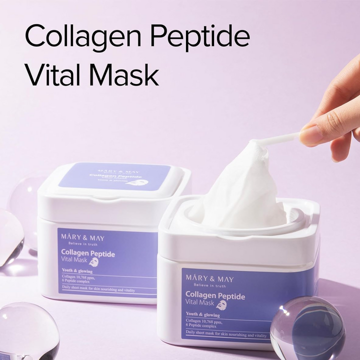 Mary & May Collagen Peptide Vital Mask
