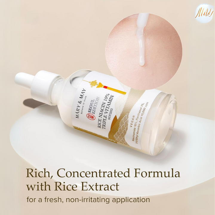 Mary & May  Rice niacin 10% Triple Vitamin Serum 80ml