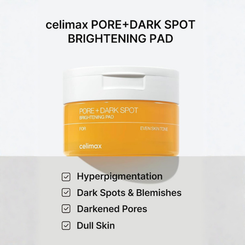 Celimax Pore+Dark Spot Birhgtening Pad 40 Pads