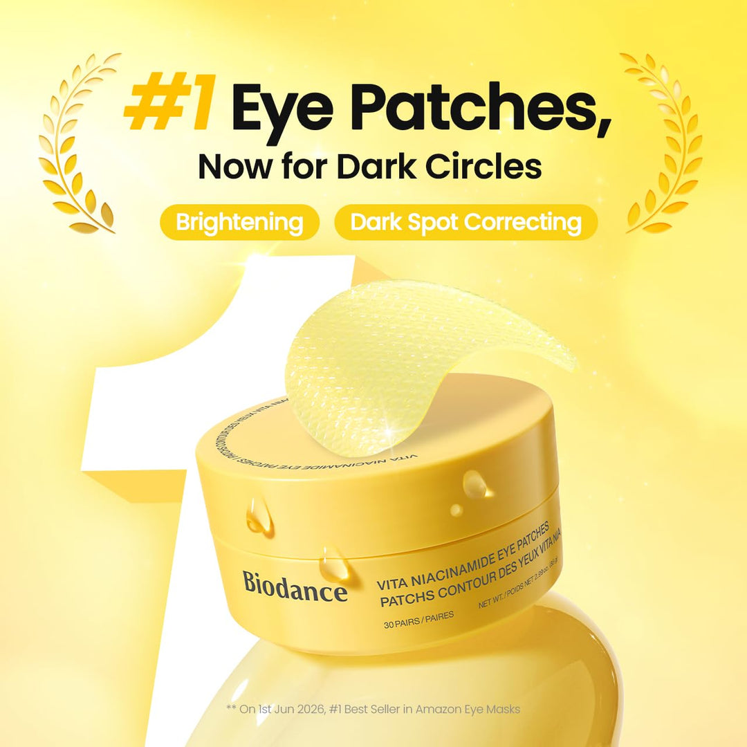 Biodance Vita Niacinamide Eye Patches 30 Patches 60 Pairs