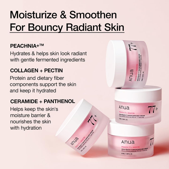 ANUA Peach 77% Niacin Enriched Cream 50ml