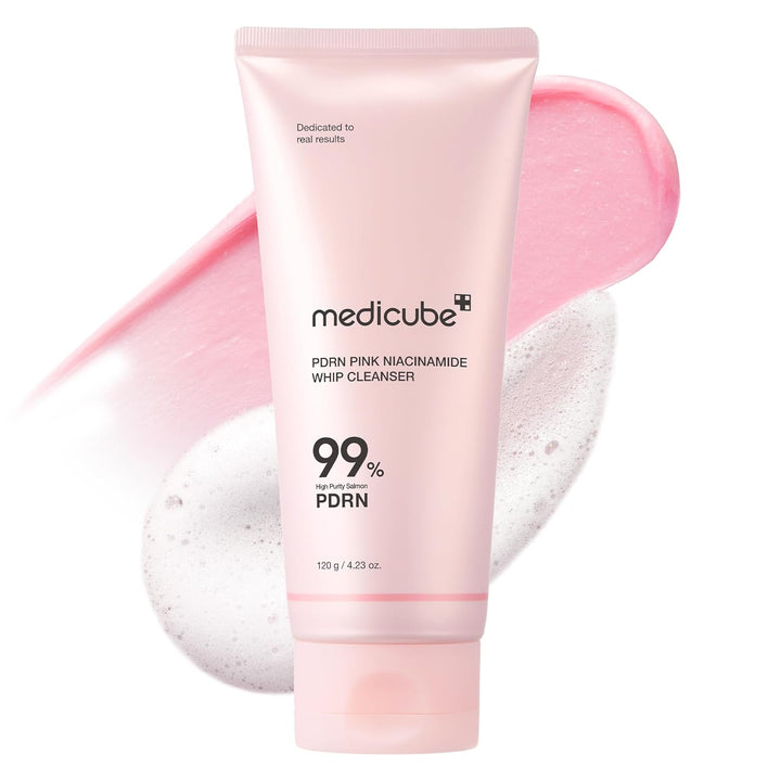 Medicube  PDRN Pink Niacinamide Whip Cleanser 120g