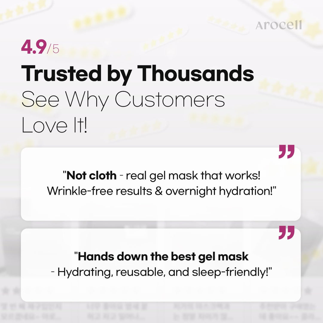 Arocell Super Collagen Mask 4 Pc Pack