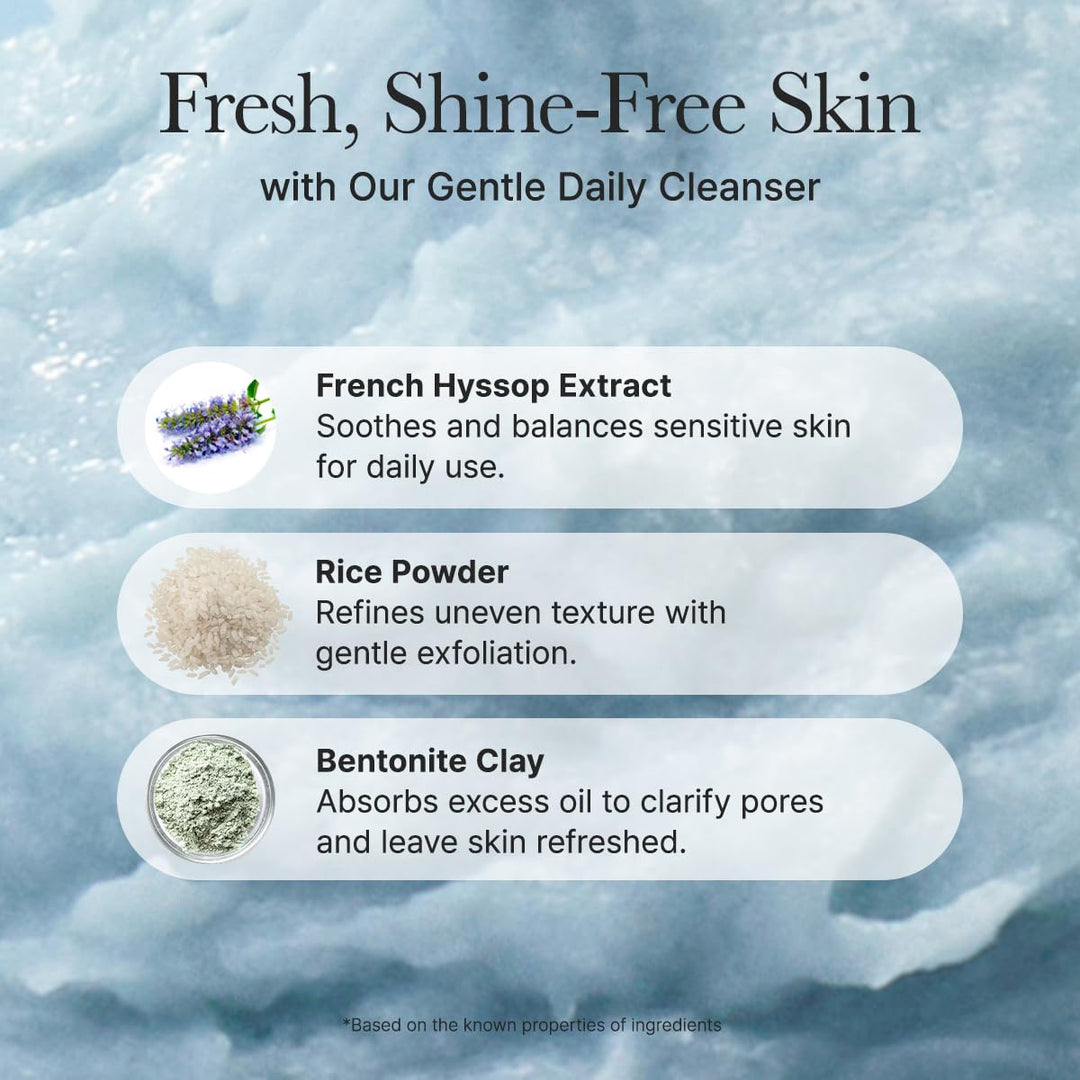 Arencia Fresh Blue Hyssop Cleanser 120g