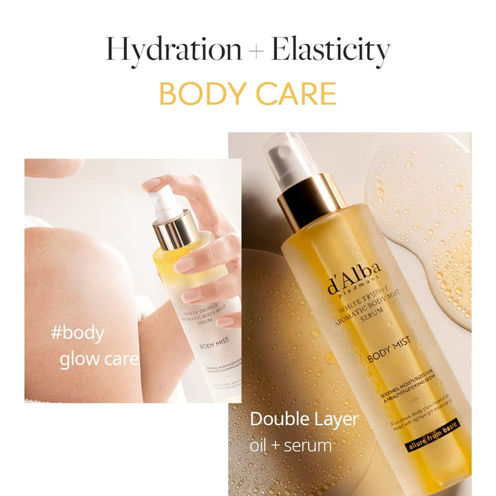 d'Alba White Truffle Aromatic Body Mist Serum 100ml