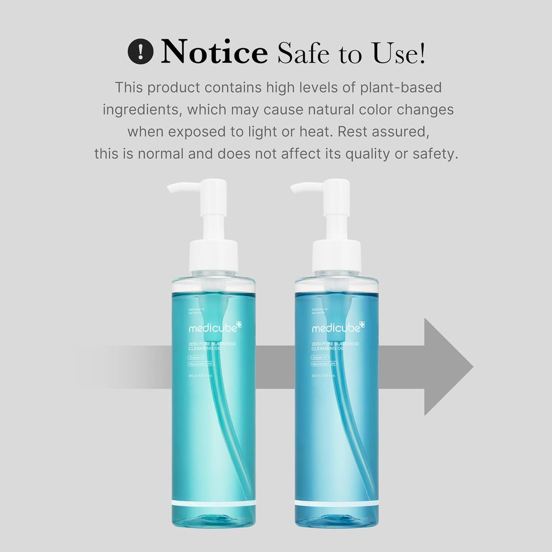 Medicube Zero Pore Blackhead Cleansing Oil 205ml