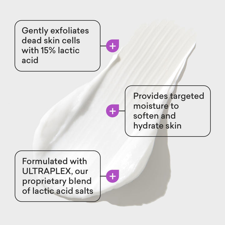 AmLactin Ultra Smoothing Cream with 15% Lactic Acid AHA 140g