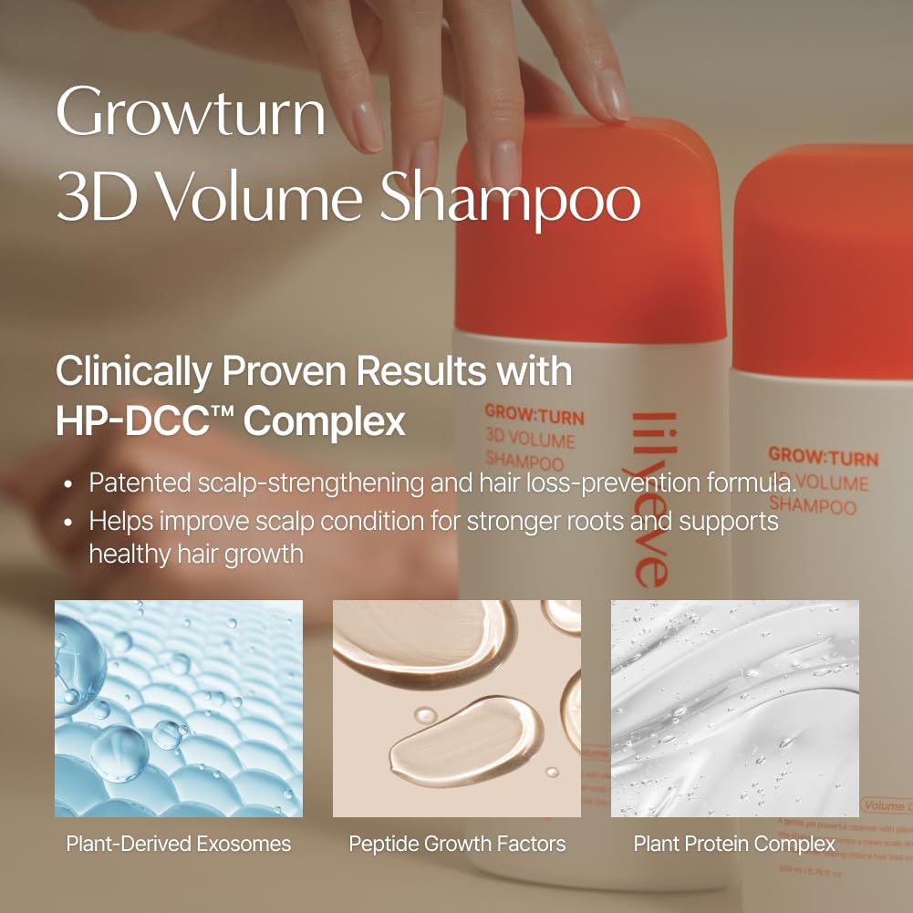 LILYEVE GROW:TURN 3D Volume Shampoo 200ml