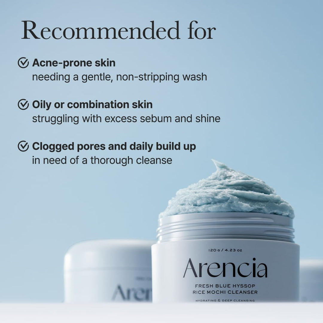 Arencia Fresh Blue Hyssop Cleanser 120g