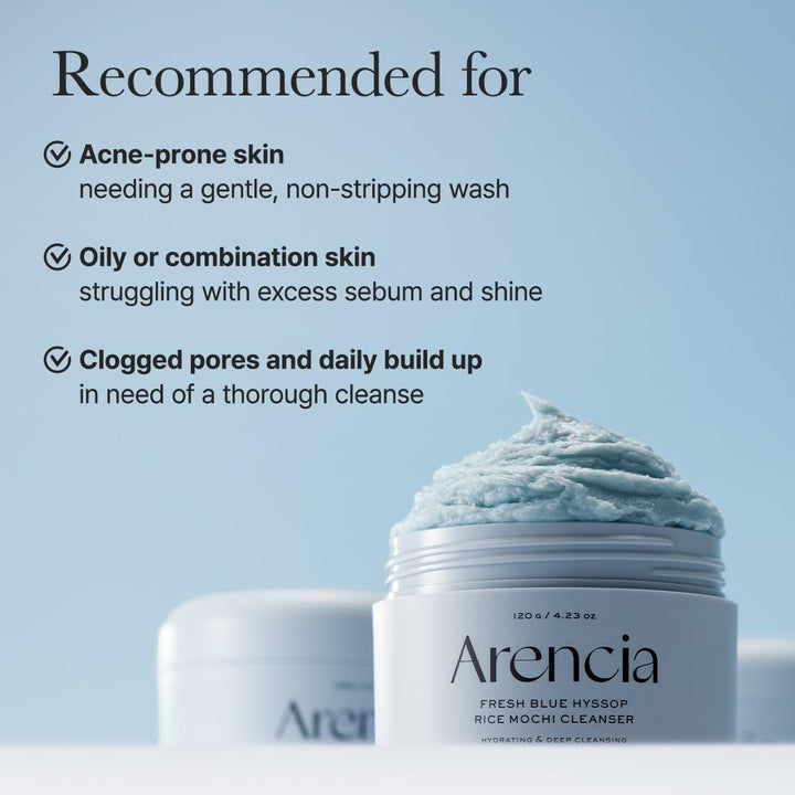 Arencia Fresh Blue Hyssop Cleanser 120g