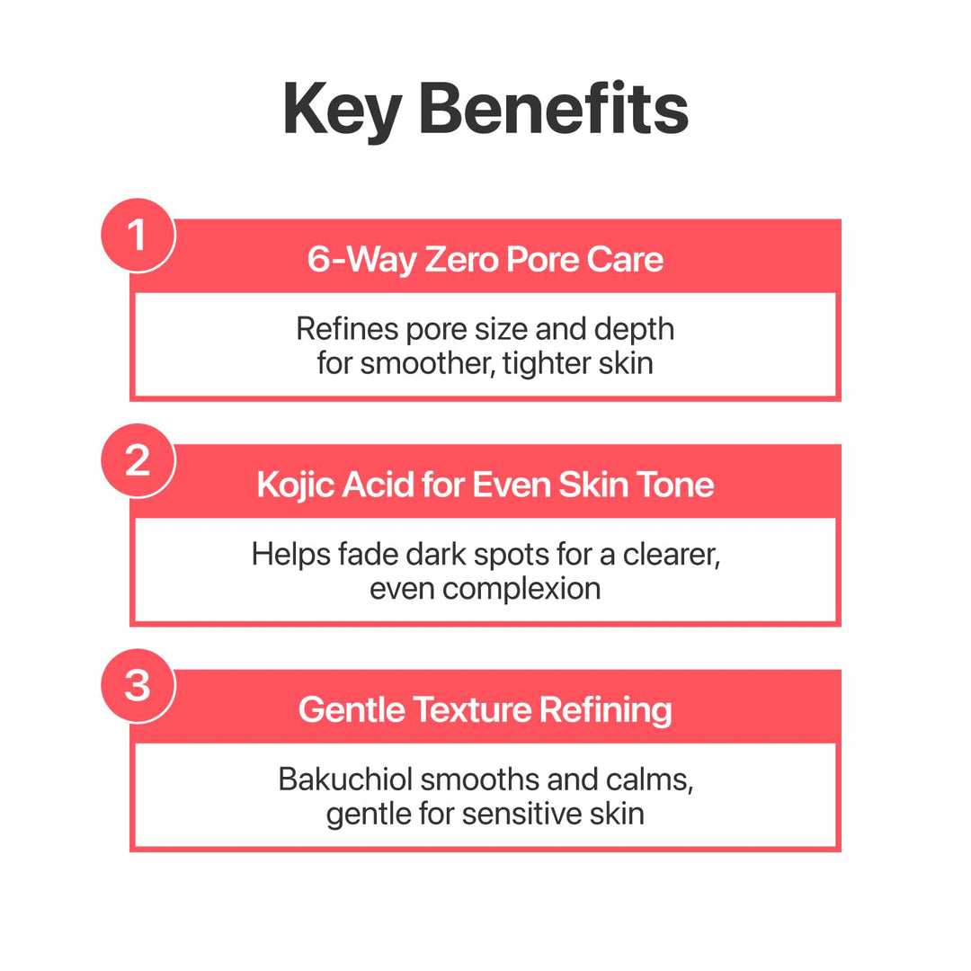 Numbuzin No.3 Bifida Bakuchiol Zero Pore Serum 30ml